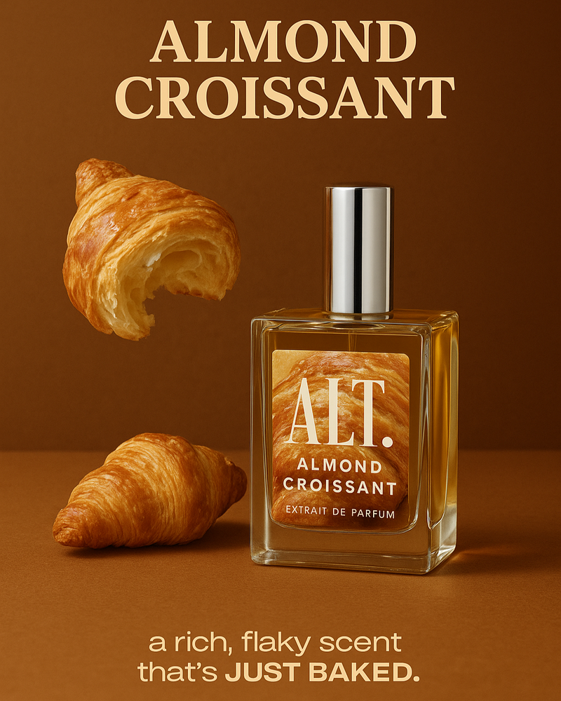 Almond Croissant Gourmand Perfume. 
