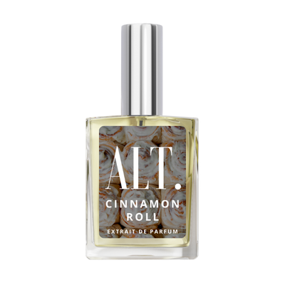 ALT. Cinnamon Roll Perfume. A scent that smells like a Cinnamon Roll.