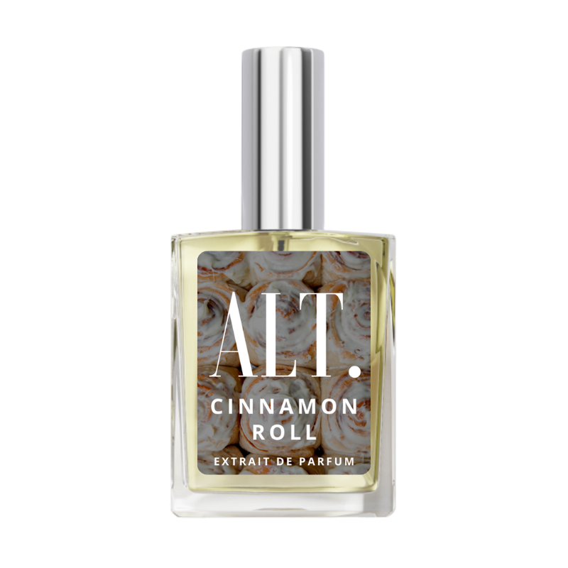 ALT. Cinnamon Roll Perfume. A scent that smells like a Cinnamon Roll.