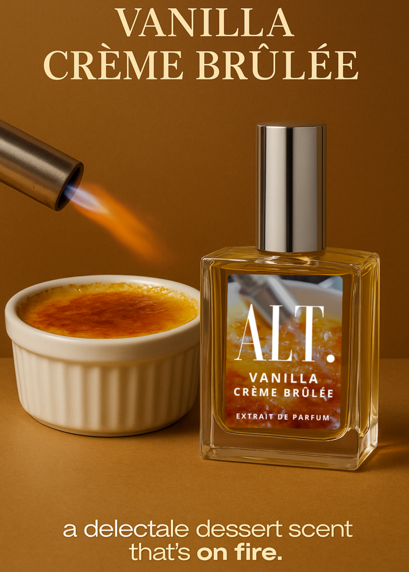 Vanilla Creme Brulee Gourmand Perfume.