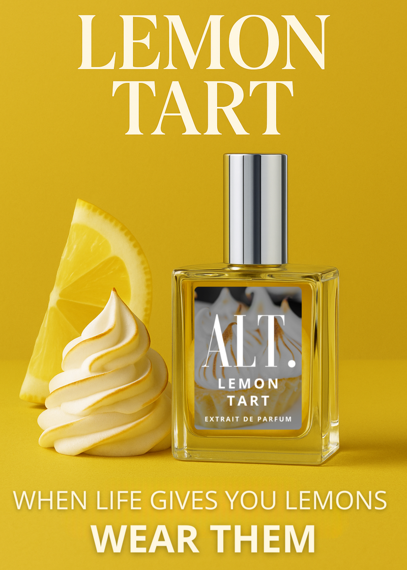 Lemon Tart Gourmand Perfume. "When Life gives your lemons WEAR THEM"