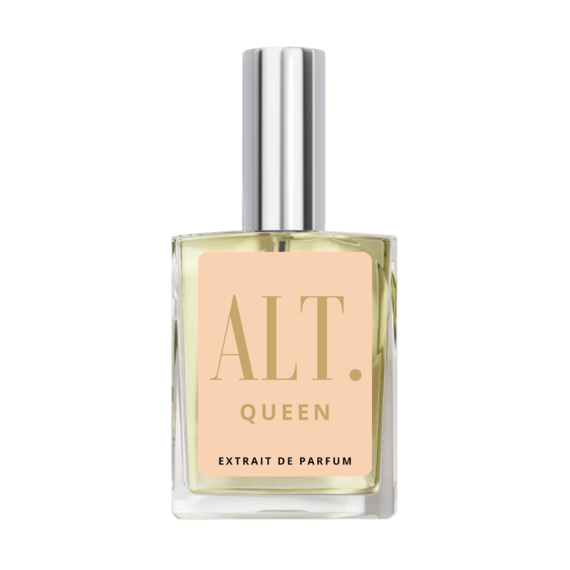 ALT. Fragrances Queen perfume bottle – Burberry Goddess dupe fragrance with vanilla, amber, and tonka bean notes